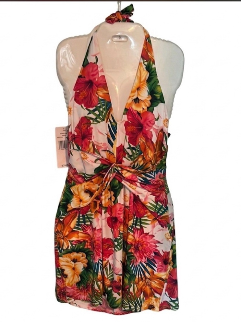 NWT Boston Proper Floral Halter Dress size 10